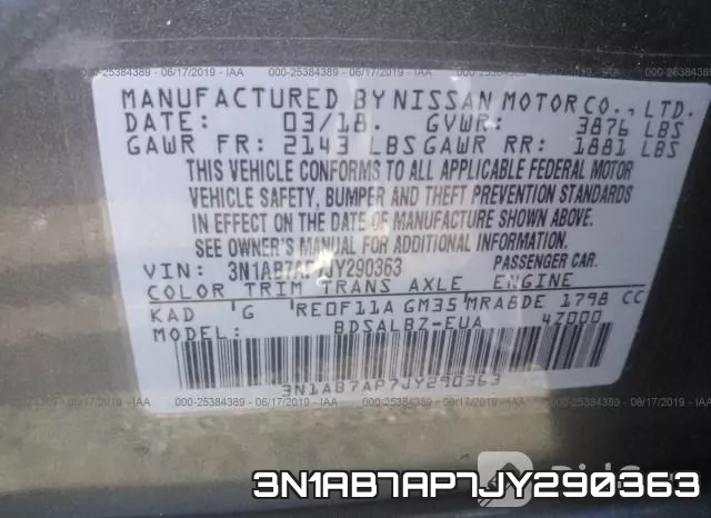 3N1AB7AP7JY290363 фото 10