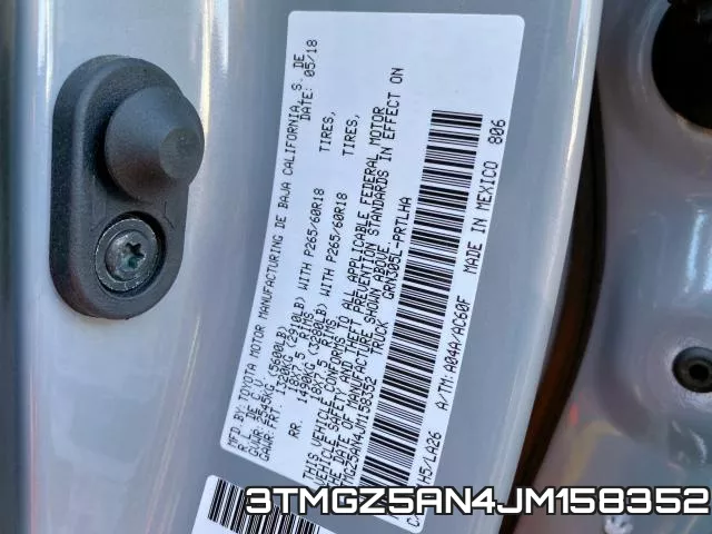 3TMGZ5AN4JM158352 фото 2
