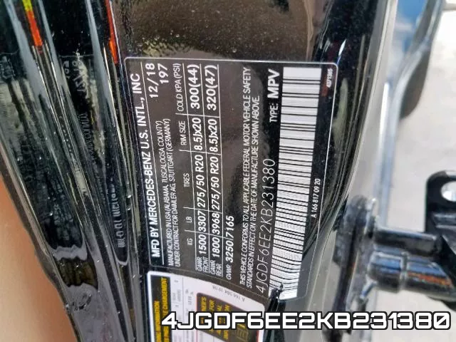 4JGDF6EE2KB231380 фото 2