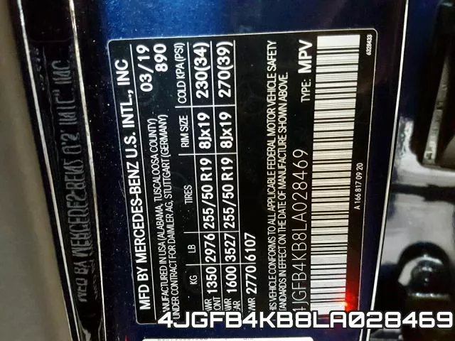 4JGFB4KB8LA028469 фото 2