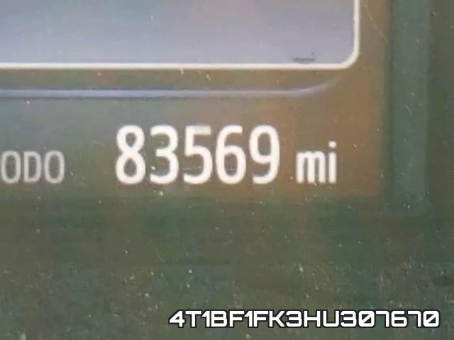 4T1BF1FK3HU307670 фото 8