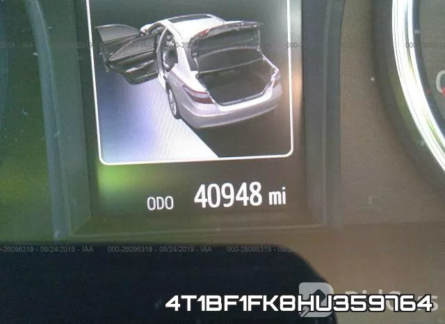 4T1BF1FK8HU359764 фото 8