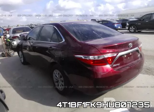 4T1BF1FK9HU807235 фото 4