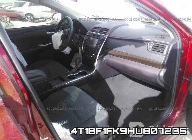 4T1BF1FK9HU807235 фото 6