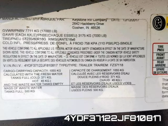 4YDF37122JF810817 фото 2