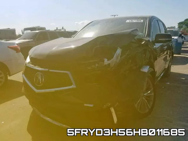 5FRYD3H56HB011685 фото 3