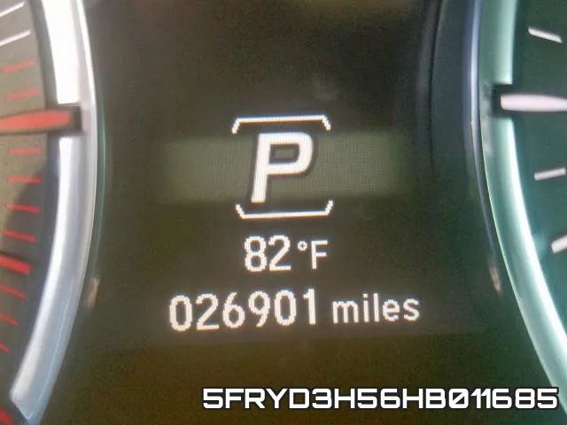 5FRYD3H56HB011685 фото 9