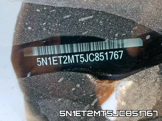 5N1ET2MT5JC851767 фото 2