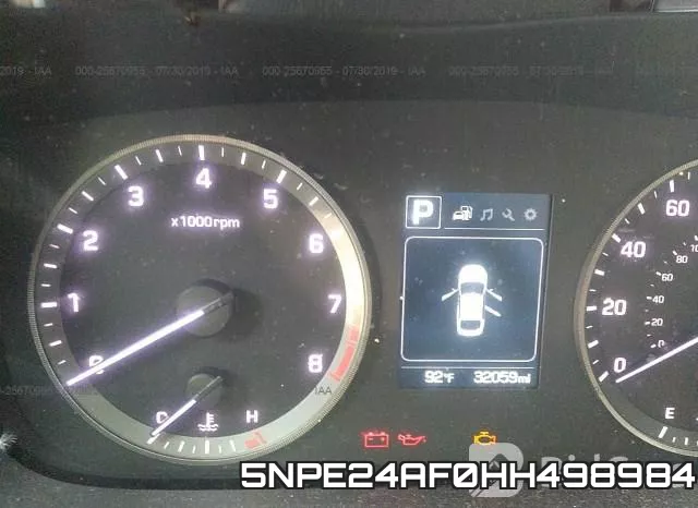 5NPE24AF0HH498984 фото 8