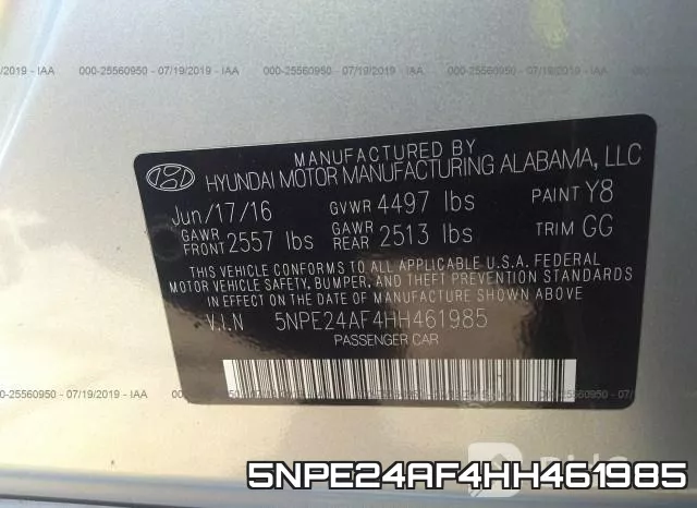 5NPE24AF4HH461985 фото 10