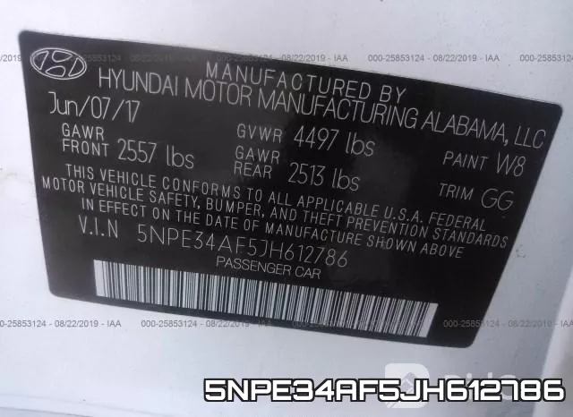 5NPE34AF5JH612786 фото 10