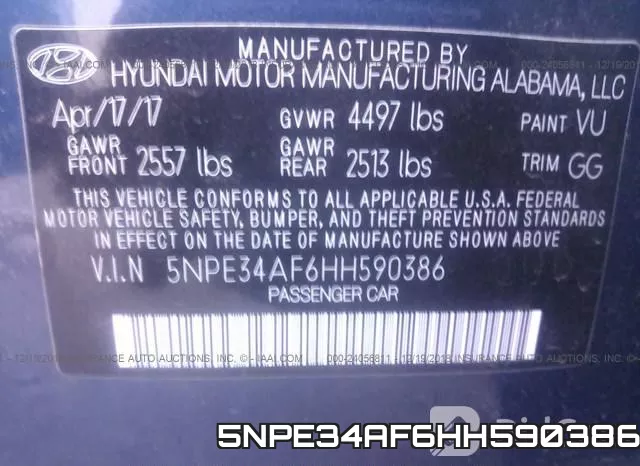 5NPE34AF6HH590386 фото 10