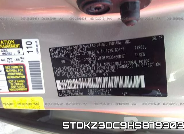 5TDKZ3DC9HS879303 фото 10