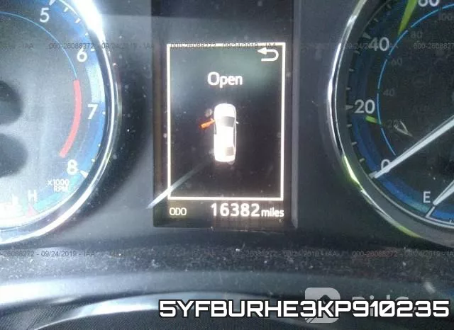 5YFBURHE3KP910235 фото 8