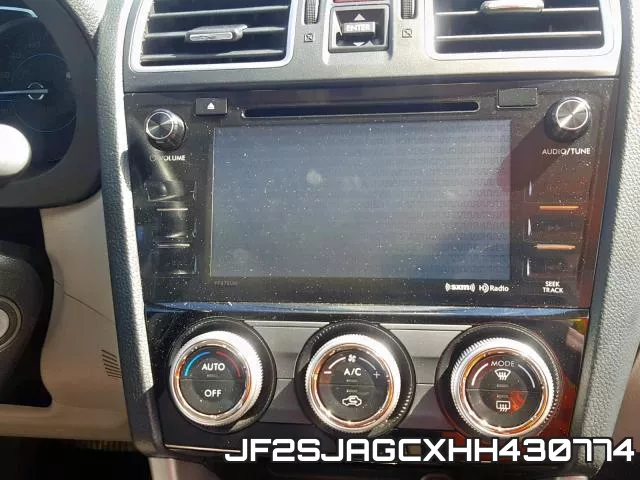 JF2SJAGCXHH430774 фото 10