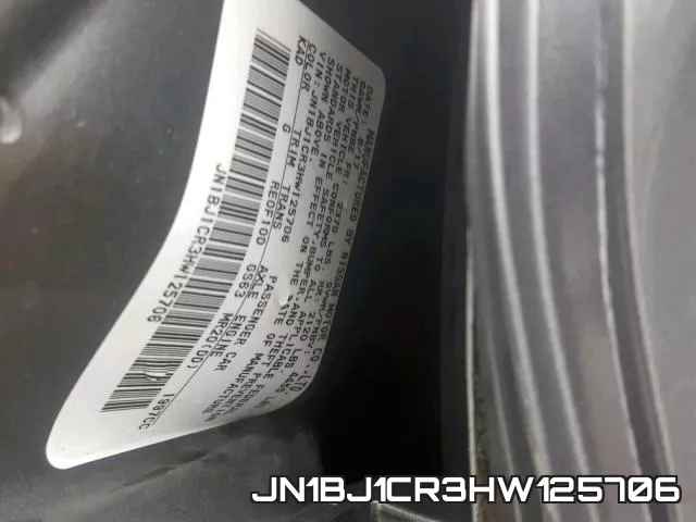 JN1BJ1CR3HW125706 фото 2