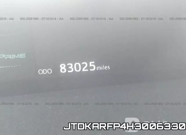 JTDKARFP4H3006330 фото 8