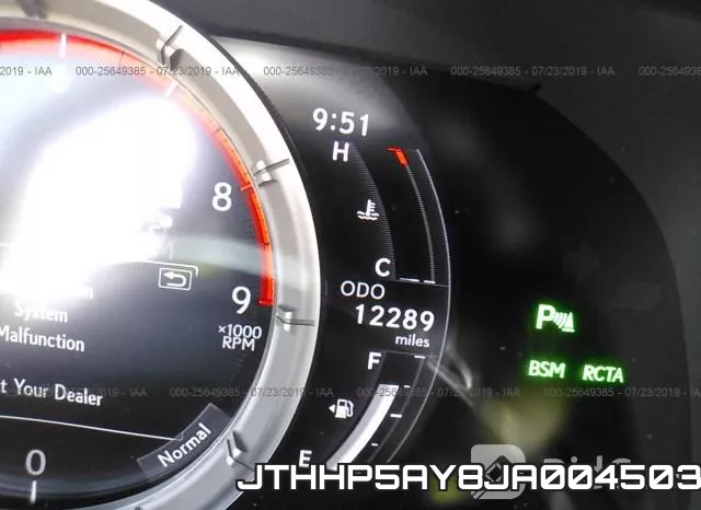 JTHHP5AY8JA004503 фото 8