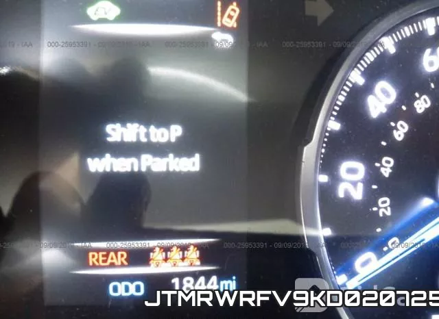 JTMRWRFV9KD020725 фото 8