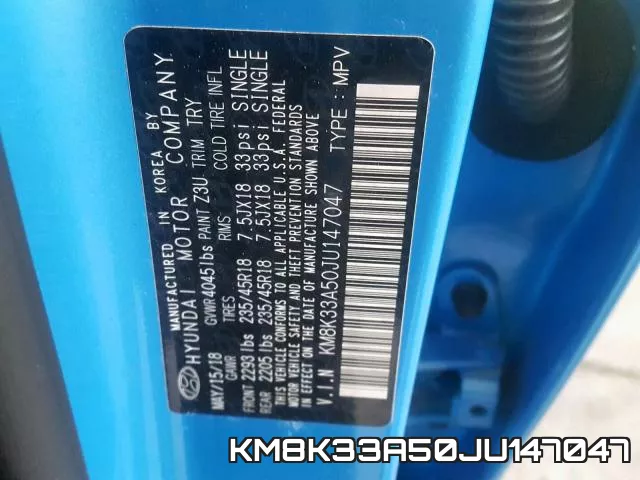 KM8K33A50JU147047 фото 2