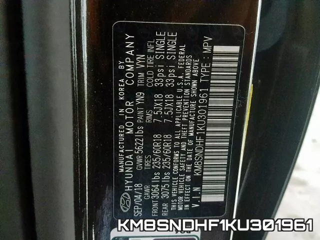KM8SNDHF1KU301961 фото 2