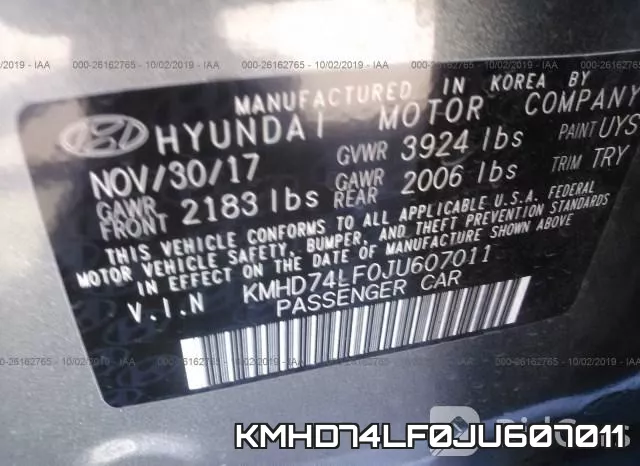 KMHD74LF0JU607011 фото 10