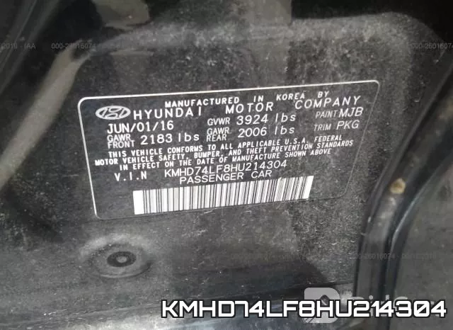KMHD74LF8HU214304 фото 10