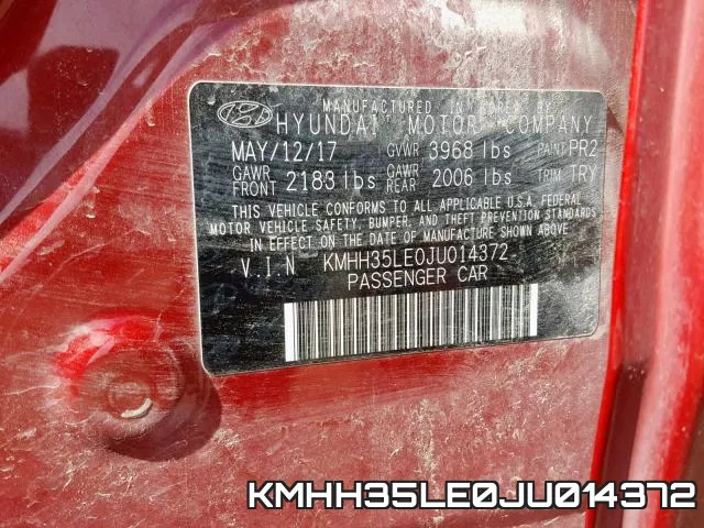 KMHH35LE0JU014372 фото 2