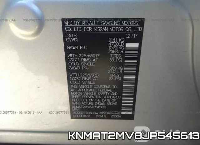 KNMAT2MV8JP545613 фото 10