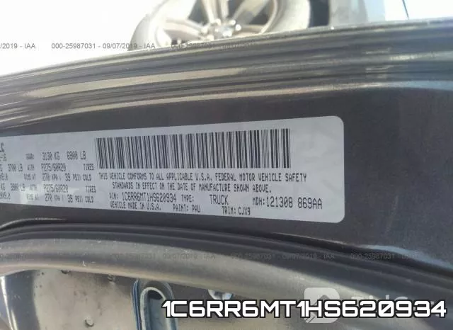 1C6RR6MT1HS620934 фото 10