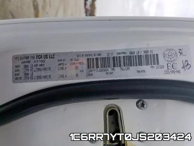 1C6RR7YT0JS203424 фото 2