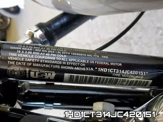 1HD1CT314JC420151 фото 2