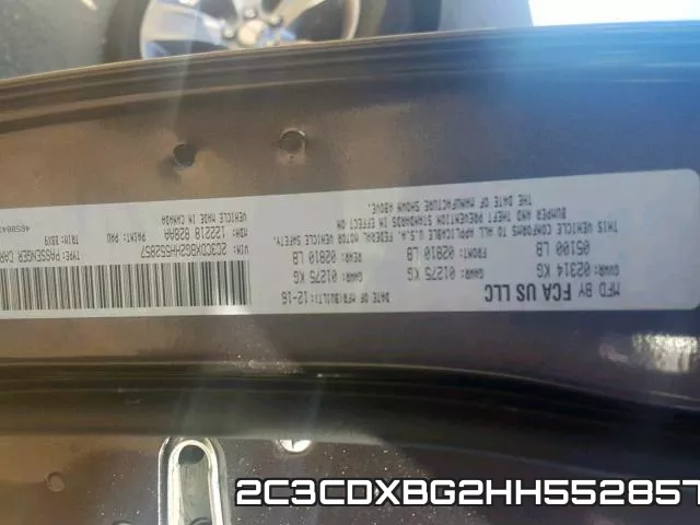 2C3CDXBG2HH552857 фото 2