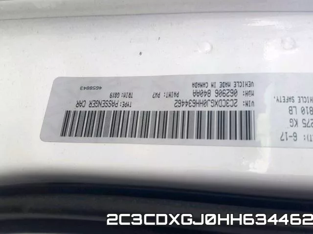 2C3CDXGJ0HH634462 фото 2