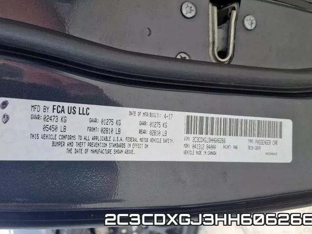 2C3CDXGJ3HH606266 фото 2