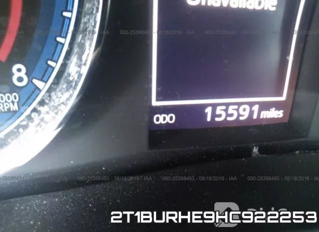 2T1BURHE9HC922253 фото 8