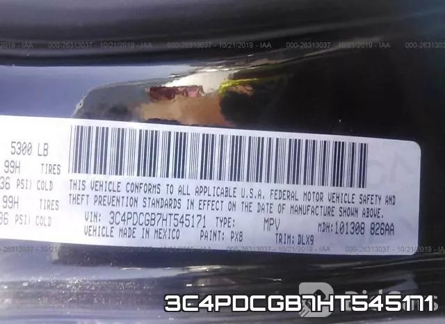 3C4PDCGB7HT545171 фото 9
