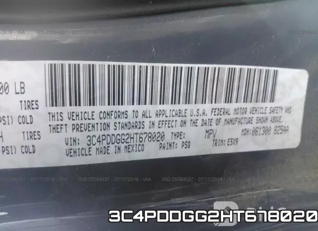 3C4PDDGG2HT678020 фото 10