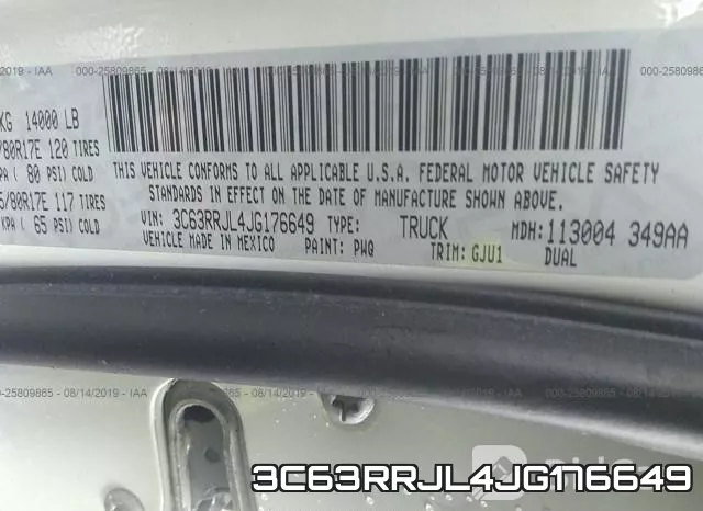 3C63RRJL4JG176649 фото 10