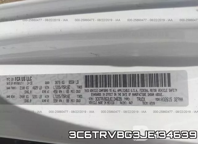 3C6TRVBG3JE134639 фото 10