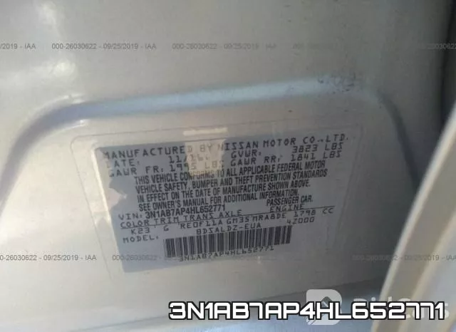 3N1AB7AP4HL652771 фото 10