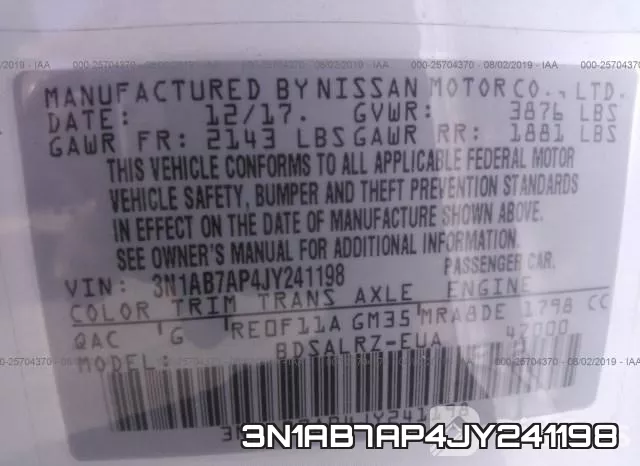 3N1AB7AP4JY241198 фото 10