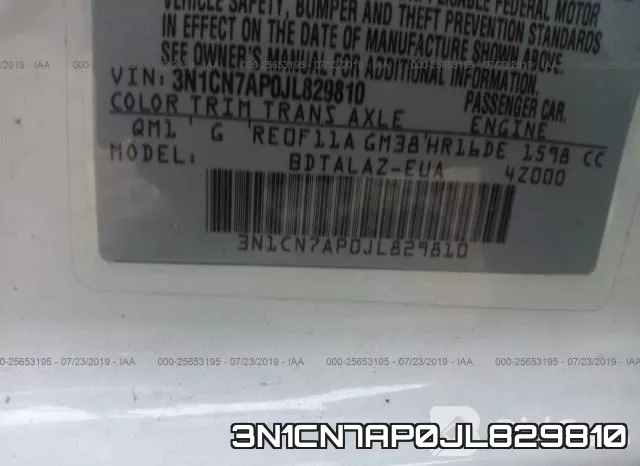 3N1CN7AP0JL829810 фото 10