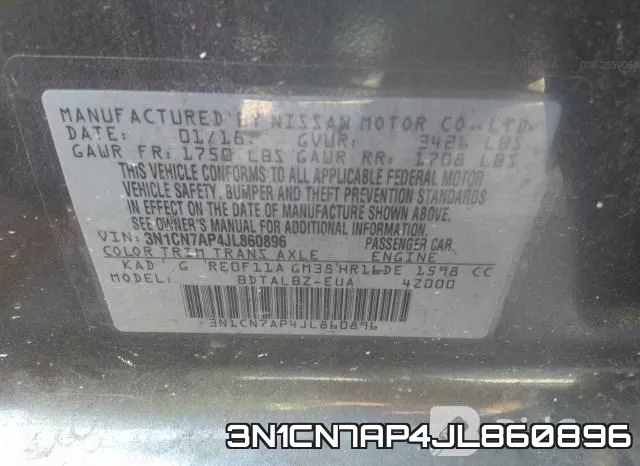 3N1CN7AP4JL860896 фото 10