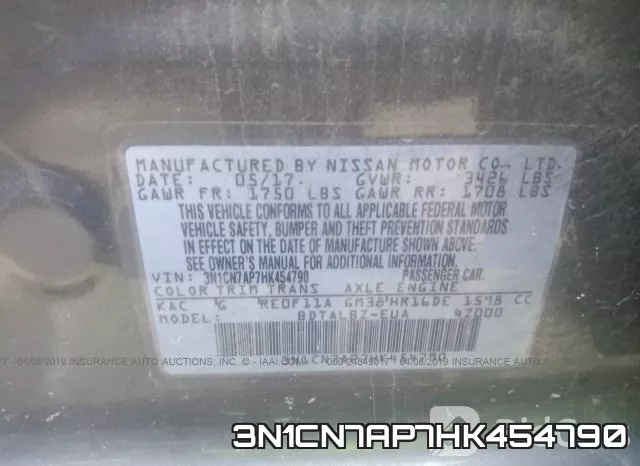 3N1CN7AP7HK454790 фото 10