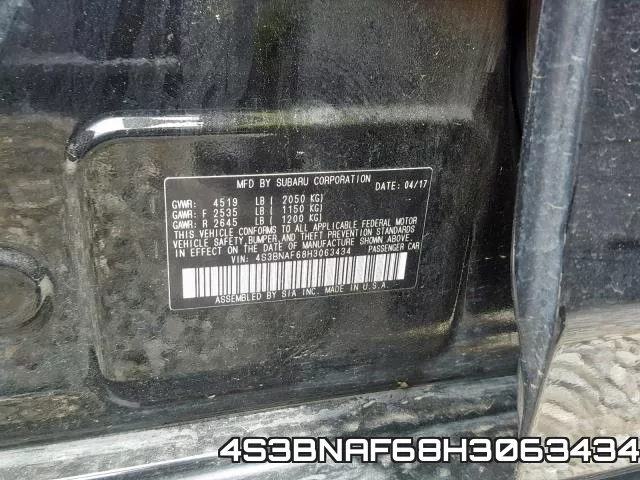 4S3BNAF68H3063434 фото 2
