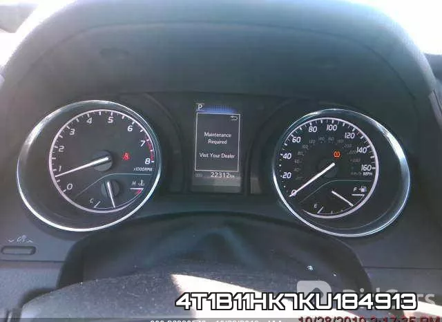 4T1B11HK7KU184913 фото 8