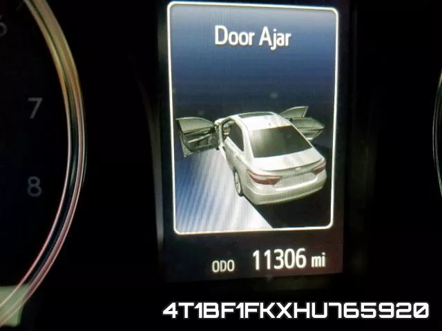 4T1BF1FKXHU765920 фото 9