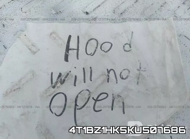 4T1BZ1HK5KU507686 фото 2