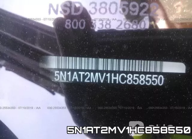 5N1AT2MV1HC858550 фото 10